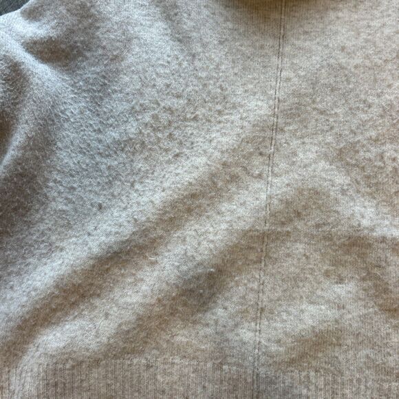 Vince Camuto Ribbed Neck Sweater Size Large Neutral - Picture 6 of 9